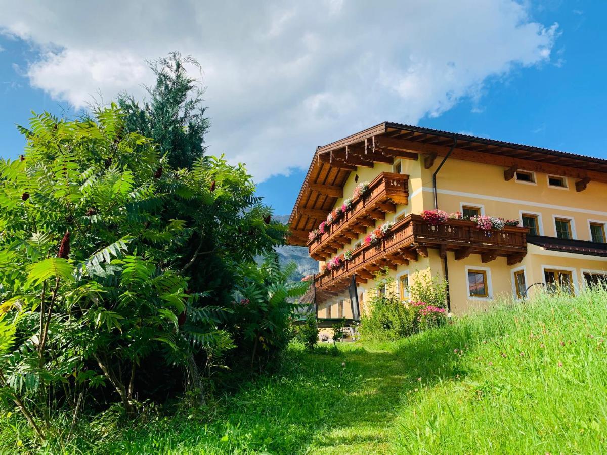 Alpen Appartements Oberlehengut 웨르펜웽 외부 사진