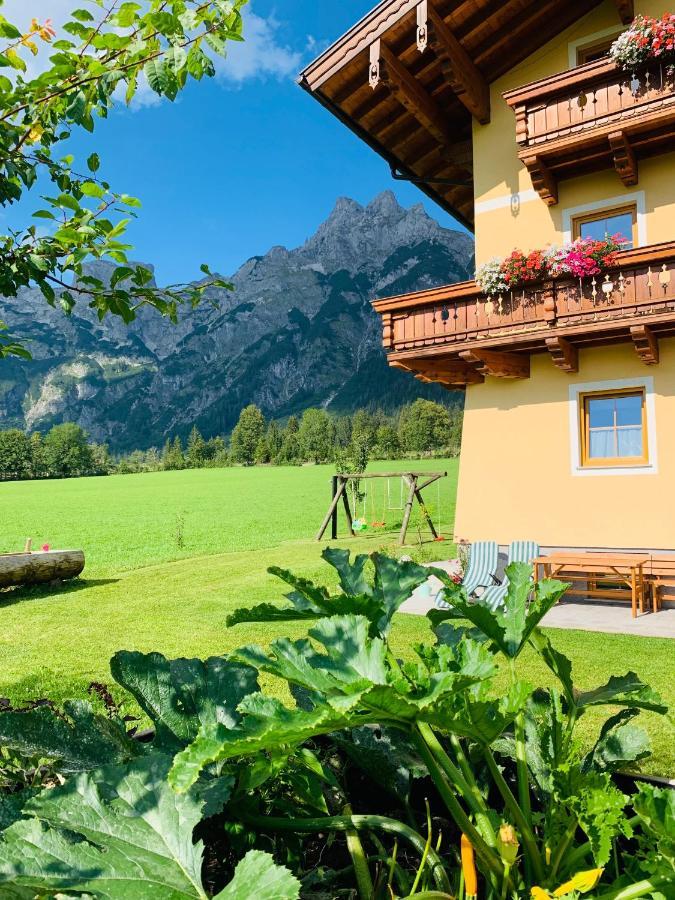 Alpen Appartements Oberlehengut 웨르펜웽 외부 사진
