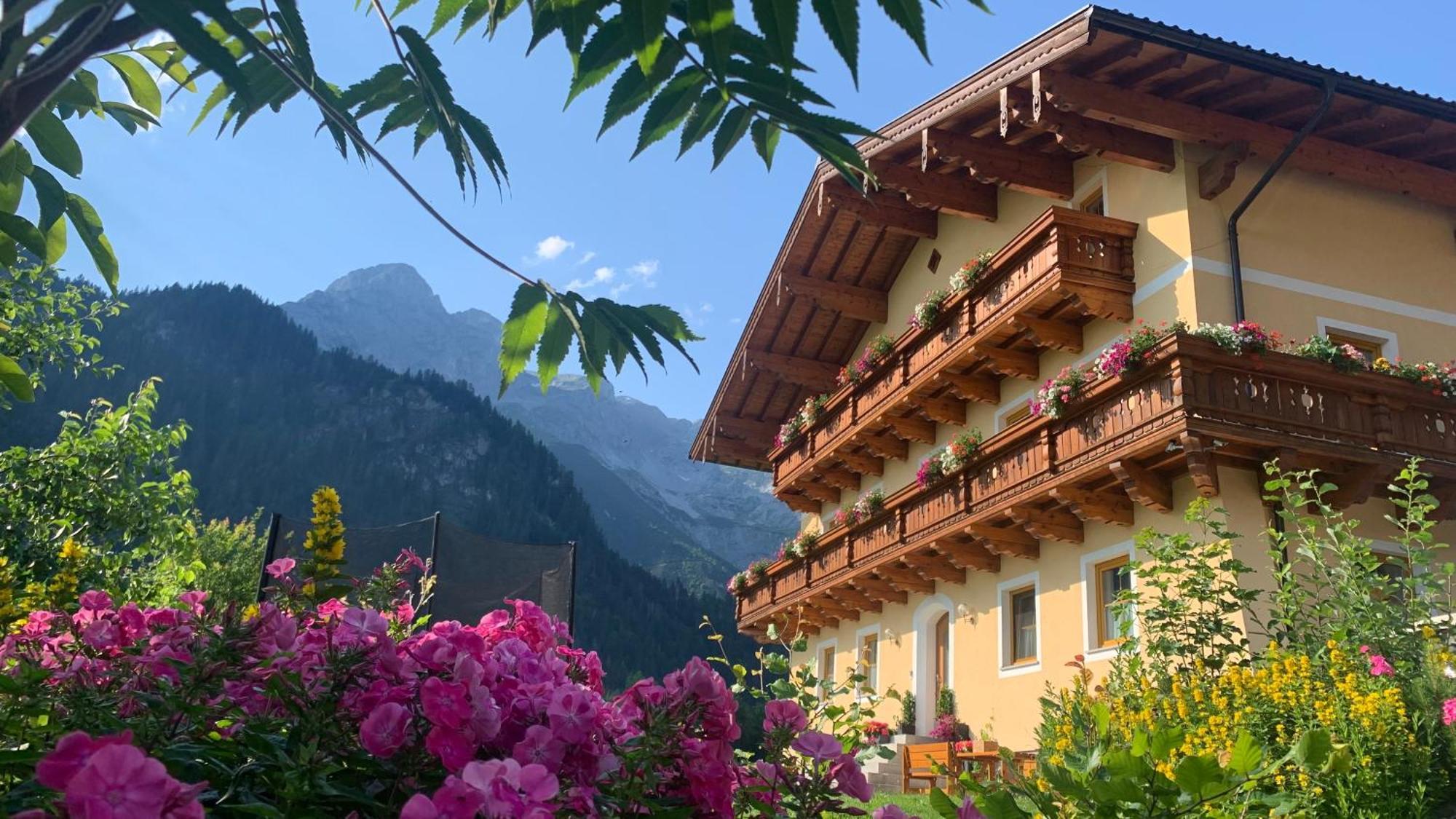 Alpen Appartements Oberlehengut 웨르펜웽 외부 사진